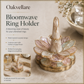 Oakvellare™ Bloomwave Sculptural Ring Holder