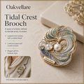 Oakvellare™ Tidal Crest Brooch