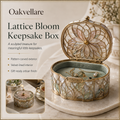 Oakvellare™ Lattice Bloom Keepsake Box